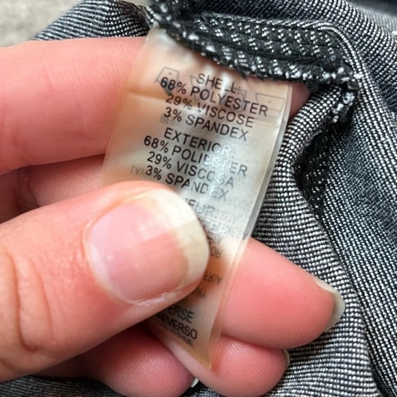 Womens Large Karl Lagerfeld dark grey pull on dress pants - Picture 10 of 10